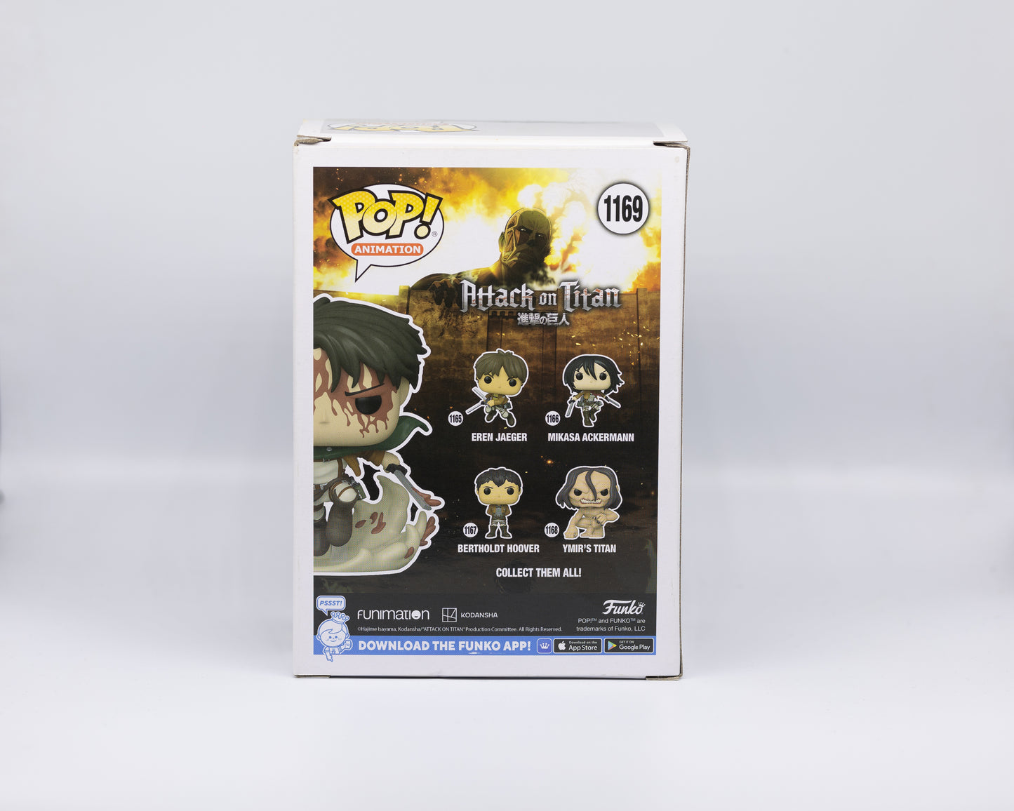 Funko Pop - BATTLE LEVI AE xclusive