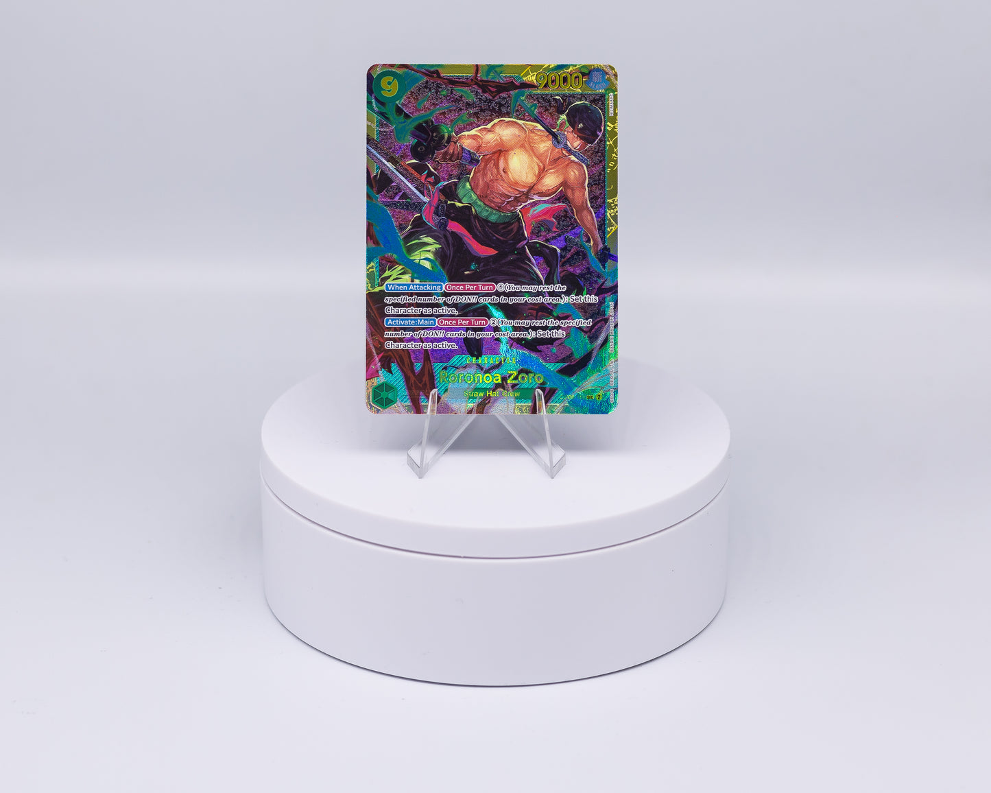 Carta Singola One Piece - RORONOA ZORO Sec op06