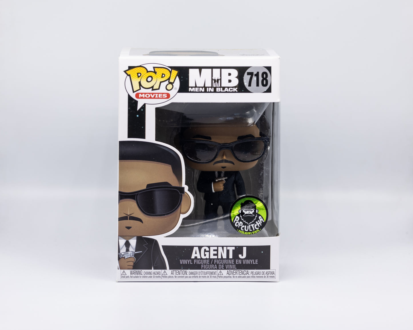 Funko Pop - AGENT J popcultcha exclusive