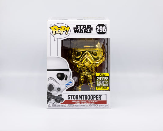 Funko Pop - STORMTROOPER gold 2019 galactic convention