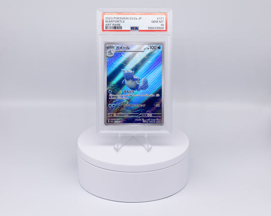 Carta Gradata Pokemon - Wartortle SV2a Art Rare