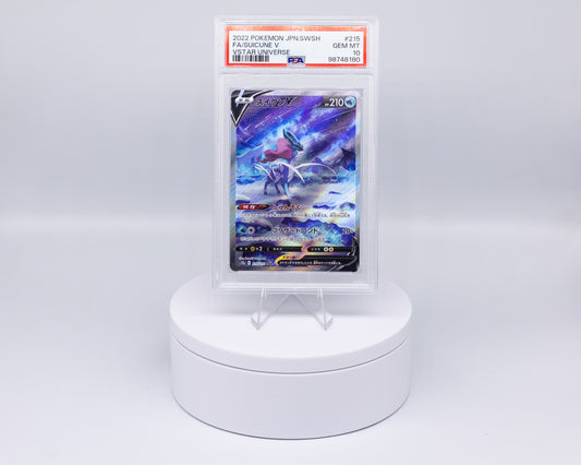 Carta Gradata Pokemon - FA/Suicune V star universe SAR