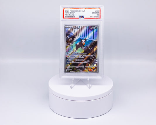 Carta Gradata Pokemon - Houndour SV3 Art Rare