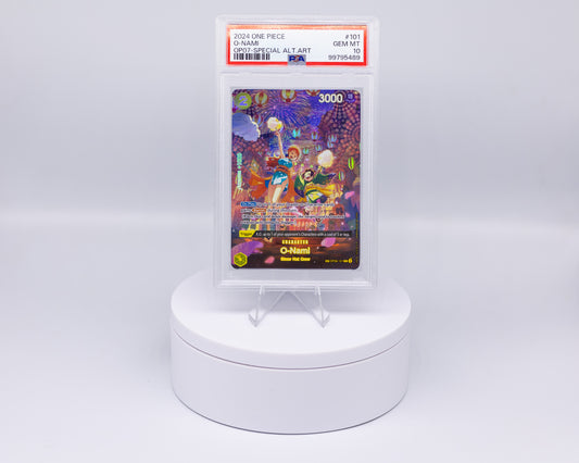 Carta Gradata One Piece - O-Nami OP07 Special Alt Rare