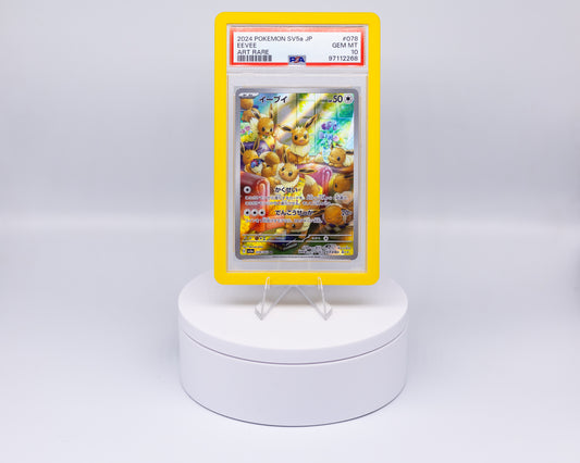 Carta Gradata Pokemon - Eevee SV5a Art Rare